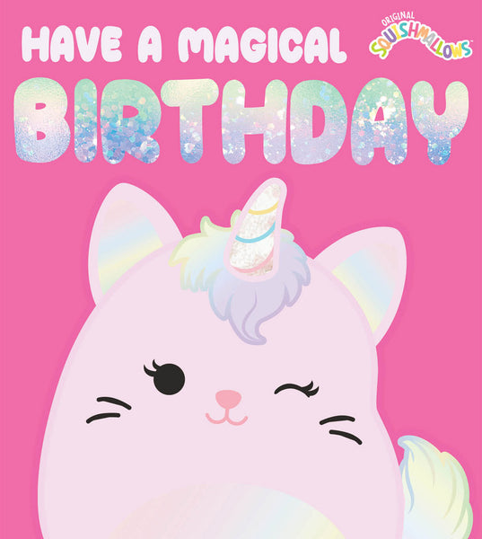 Squishmallow Birthday Card "Have a Magical Birthday" – Danilo Promotions